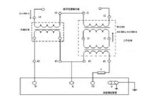 精密电流互感器检定接线图 精密电流互感器检定接线图