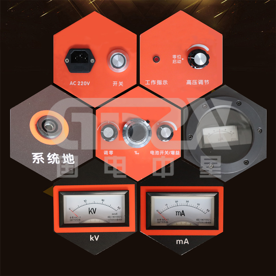 ZX-Q15-电缆高阻故障定位电桥细节图 ZX-Q15-电缆高阻故障定位电桥细节图