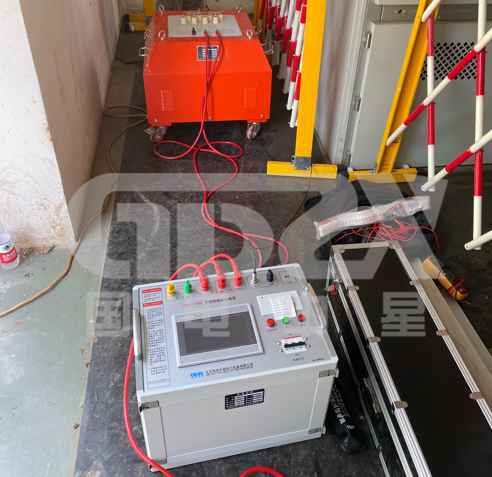 一切准备就绪，开始试验